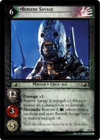 lotr tcg battle of helms deep foils berserk savage foil