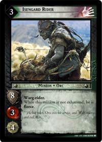 lotr tcg battle of helms deep foils isengard rider foil