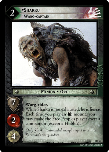 Sharku, Warg-captain (FOIL)