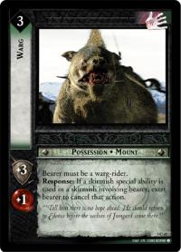 lotr tcg battle of helms deep foils warg foil