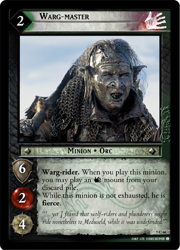 Warg-master (FOIL)