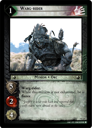 Warg-rider (FOIL)