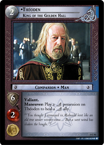 Theoden, King of the Golden Hall (FOIL)