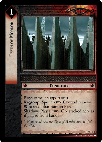 Teeth of Mordor (FOIL)