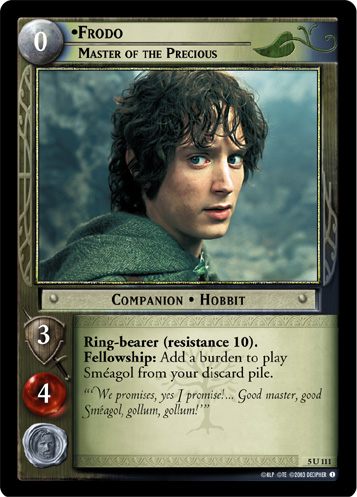 Frodo, Master of the Precious (FOIL)