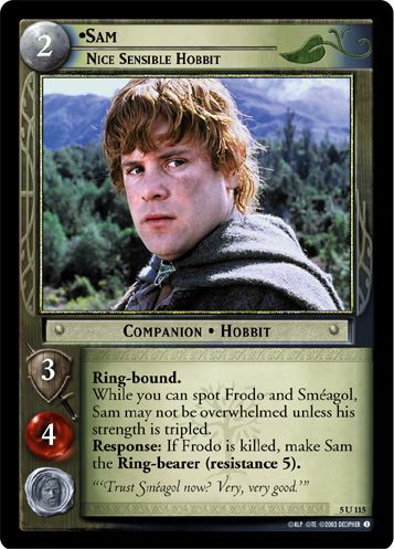 Sam, Nice Sensible Hobbit (FOIL)