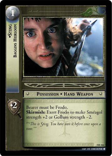 Sting, Baggins Heirloom (FOIL)