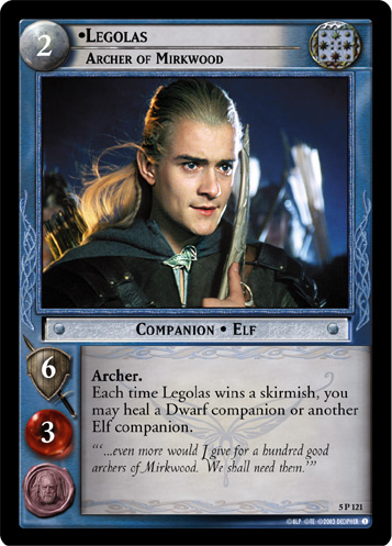 Legolas, Archer of Mirkwood (FOIL)