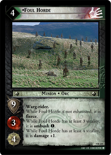 Foul Horde (AI) (FOIL)