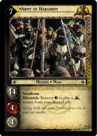 lotr tcg battle of helms deep army of haradrim ai