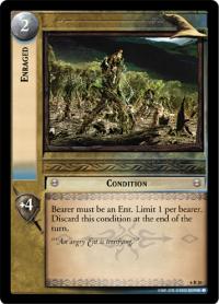 lotr tcg ents of fangorn foils enraged foil