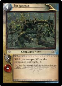 lotr tcg ents of fangorn foils ent avenger foil