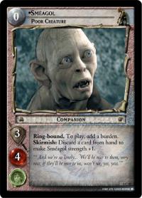 lotr tcg ents of fangorn foils smeagol poor creature foil