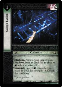 lotr tcg ents of fangorn foils assault ladder foil