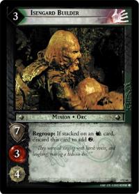 lotr tcg ents of fangorn foils isengard builder foil