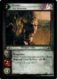 lotr tcg ents of fangorn sharku vile marauder