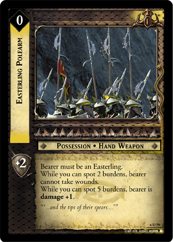 Easterling Polearm (FOIL)