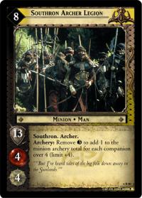 lotr tcg ents of fangorn foils southron archer legion foil