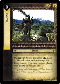 lotr tcg ents of fangorn trample