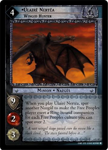 Ulaire Nertea, Winged Hunter (FOIL)