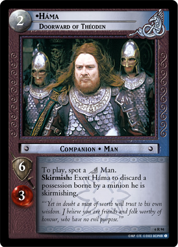 Hama, Doorward of Theoden (FOIL)