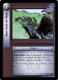 lotr tcg ents of fangorn foils news from the mark foil