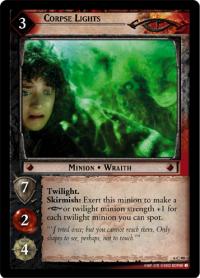 lotr tcg ents of fangorn foils corpse lights foil