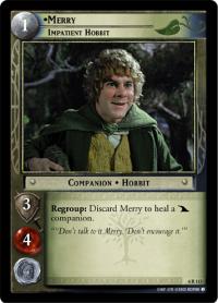 lotr tcg ents of fangorn merry impatient hobbit