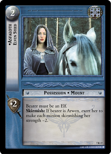 Asfaloth, Elven Steed