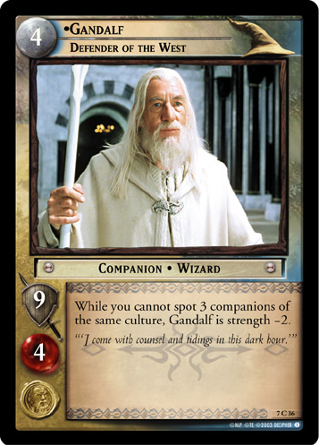 Gandalf, Defender of the West (FOIL)