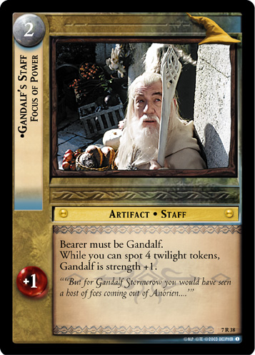 Gandalf's Staff, Focus of Power (FOIL)
