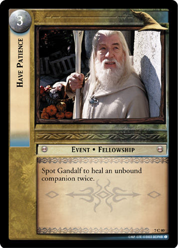 Have Patience (FOIL)