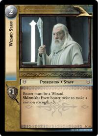 lotr tcg return of the king foils wizard staff foil