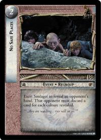 lotr tcg return of the king foils no safe places foil