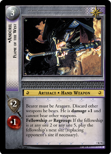 Anduril, Flame of the West