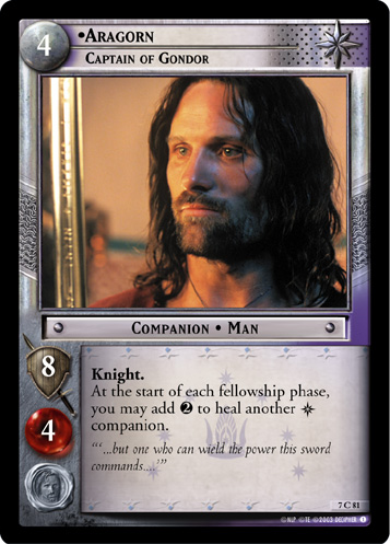 Aragorn, Captain of Gondor (FOIL)