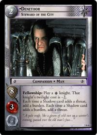 lotr tcg return of the king denethor steward of the city