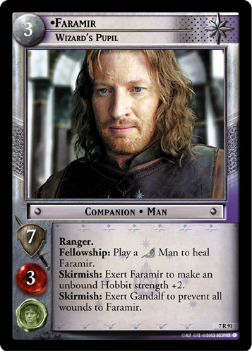 Faramir, Wizard's Pupil