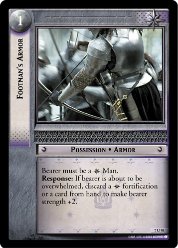 Footman's Armor (FOIL)