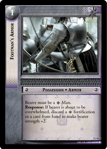 Footman's Armor (FOIL)