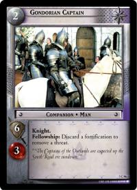 lotr tcg return of the king foils gondorian captain foil