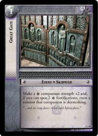 lotr tcg return of the king foils great gate foil