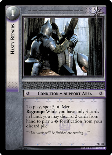 Hasty Repairs (FOIL)