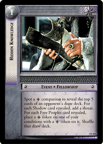 Hidden Knowledge (FOIL)