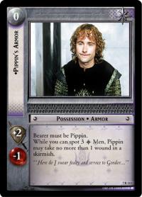 lotr tcg return of the king foils pippin s armor foil