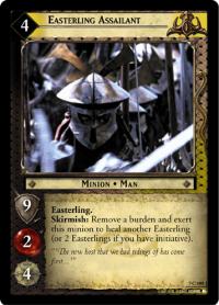 lotr tcg return of the king foils easterling assailant foil