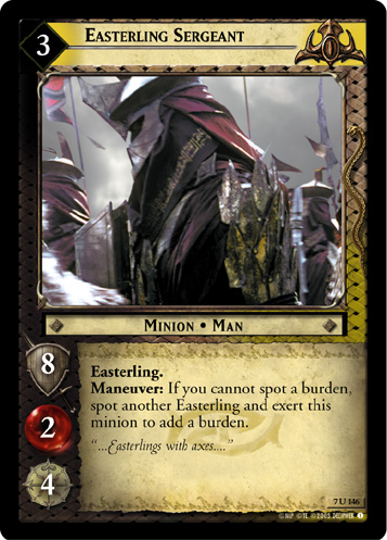Easterling Sergeant (FOIL)