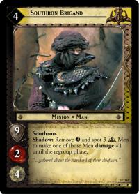 lotr tcg return of the king foils southron brigand foil