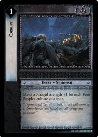 lotr tcg return of the king foils corrupt foil