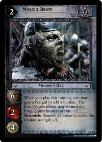 lotr tcg return of the king foils morgul brute foil